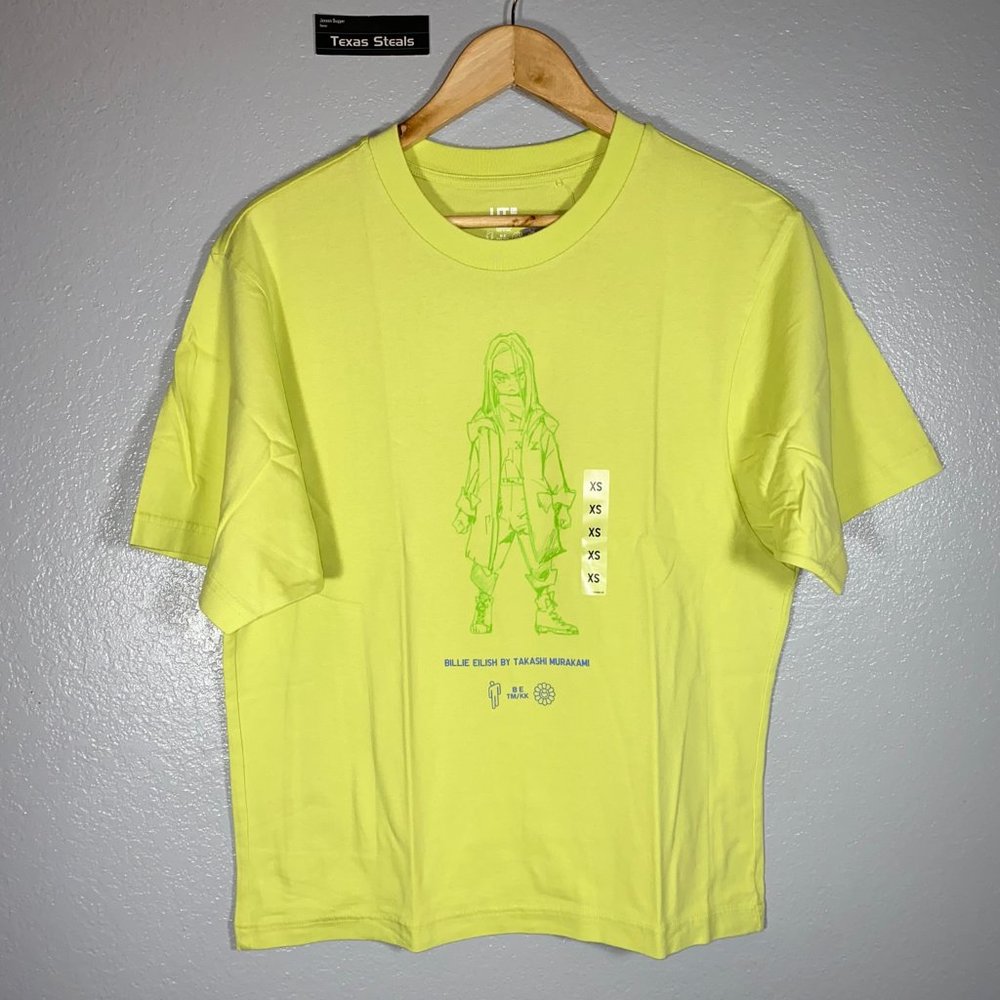 NEW Uniqlo Billie Eilish Murakami Mini Billie Tee - Picture 1 of 4